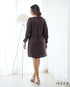 Versatile Button-Down Poly-Rayon Shirt Dress 66652